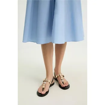 Dámské sandále Kožené sandály Answear.LAB dámské, černá barva RSP10959 99X, EUR 37