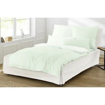 Povlečení Irisette GmbH a Co. KG Povlečení IRISETTE LINEA ZELENÁ 70 x 90 + 140 x 200 cm