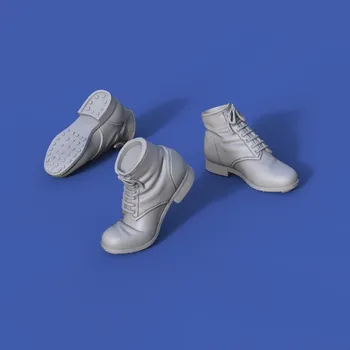 Plastikový model Royal Model 1/35 German infantry boots-various positions-WWII No.5