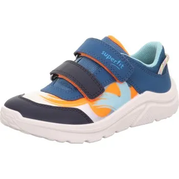Chlapecké tenisky SUPERFIT dětská celoroční obuv/tenisky KICKS blau/orange 1-006100-8000 Velikost: 33