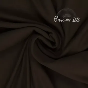 Nepočesaná teplákovina Kakaová 179 *NEW* (E) (Kvalitní teplákoviny z Německa)