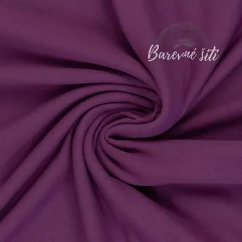 Nepočesaná teplákovina Levandule 933 *NEW* (E) (Kvalitní teplákoviny z Německa)