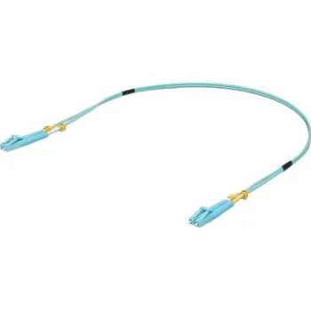 Síťový kabel Ubiquiti UACC-OFC-MM-0.5M, 10 Gbps OM3 Duplex LC Cable, 0,5m UACC-OFC-MM-0.5M