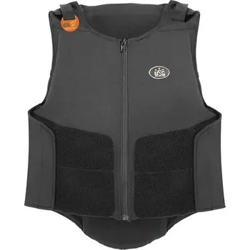 Jezdecká bezpečnostní vesta Chránič páteře USG Dynamic Fit, černý - vel. XL