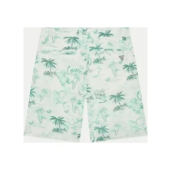 Oblečení a móda Guess Kalhoty z materiálu L5GD20 WFBT0 Zelená Regular Fit 16Y