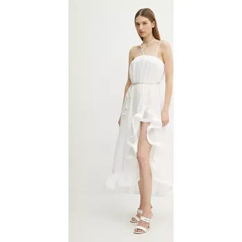 Dámské šaty Bavlněné šaty Simona Corsellini P25CPAB046 bílá 00X, vel. 34