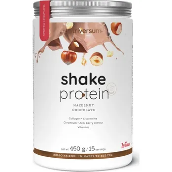 Proteinový nápoj Nutriversum Shake Whey Protein, 450 g čokoláda-malina