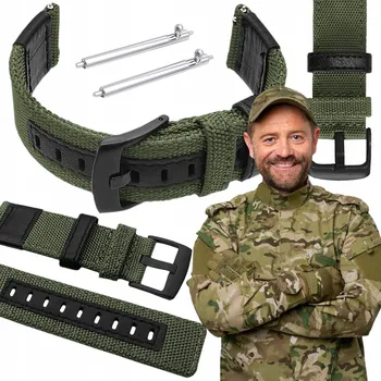 Řemínek na hodinky Řemínek ChronSmarta pro Xiaomi 22mm zelený