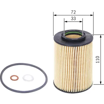 Filtr do auta Olejový filtr BOSCH F 026 407 061