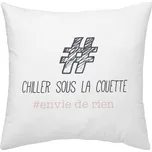 Today Dekorativní polštář GIRL POWER, 40 x 40 cm, bílý