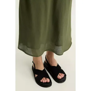 Dámské sandále Semišové sandály Answear.LAB černá barva 2024.220 99X, EUR 39