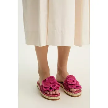 Dámské pantofle Pantofle Answear.LAB dámské, růžová barva 2024.02.cotton 30X, EUR 38