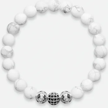 Náramek NÁRAMEK DIVINIS, 8MM, stříbrná - XS