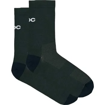 Pánské ponožky Ponožky cyklistické silniční POC Cadence Road Socks Pargasite Green - L