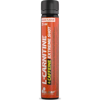 Spalovač tuku Olimp Sport Nutrition Olimp L-Carnitine + Caffeine Extreme Shot 25 ml Příchuť: pomeranč
