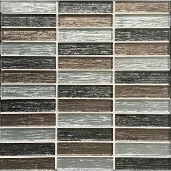 Obklad MOSAIC Skleněná mozaika MSR201 hnědošedá