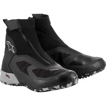 Moto obuv Boty cr-8 gore-tex, alpinestars (černá/šedá/červená, vel. 46)