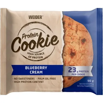 Weider Protein Cookie 50 g, proteinový koláček Příchuť: Blueberry Cream