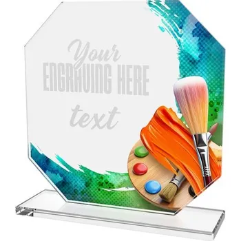 Poháry Bauer Skleněná trofej CR2024302M66 | Malování