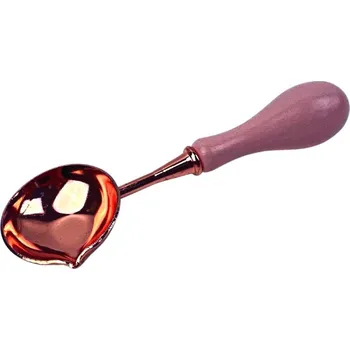 Příbor Lžička na pečetění - růžová