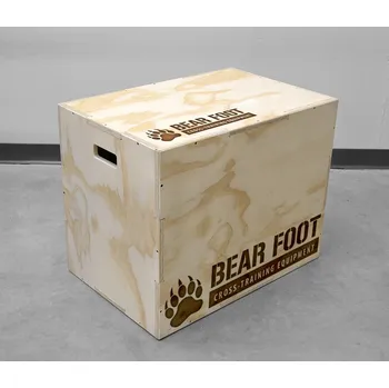 BEAR FOOT BearFoot Plyometrická bedýnka, 75x60x50cm Varianta: BearFoot Plyometrická bedýnka, 75x60x50cm