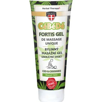 Masážní přípravek CéBéDé Fortis unikátní masážní gel 200 ml