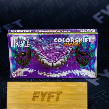 Speciální výtvarná barva Green Stuff World Colorshift Chameleon Acrylic Paint Set 1 (Green Stuff World)