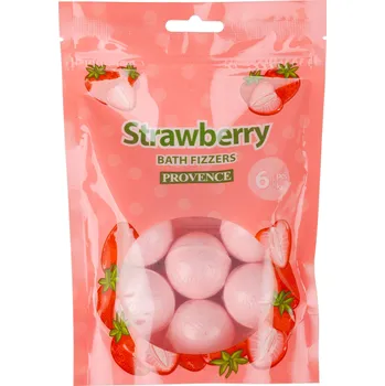 bomba do koupele Jiné Značky 6x šumivá bomba do koupele 20g JAHODA