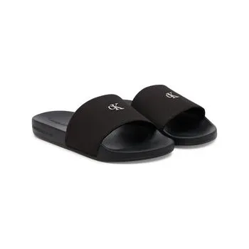 Oblečení a móda Calvin Klein Jeans Nazouváky Slide Monogram Hardware YW0YW01713 Černá 35