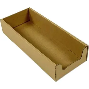 Archivační box Archivační a skladovací box - 330x143x68 mm Hnědá 10 ks
