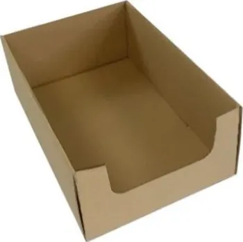 Archivační box Archivační a skladovací box - 338x220x128 mm Hnědá 10 ks