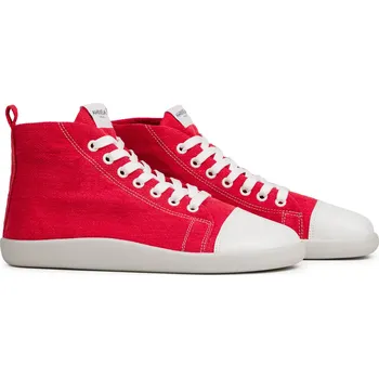 Dámské tenisky Ahinsa shoes Dámské tenisky Comfort Street Ankle konopné červené 39