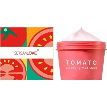 Pleťová maska SERSANLOVE Čisticí bahenní maska s rajčaty 100g