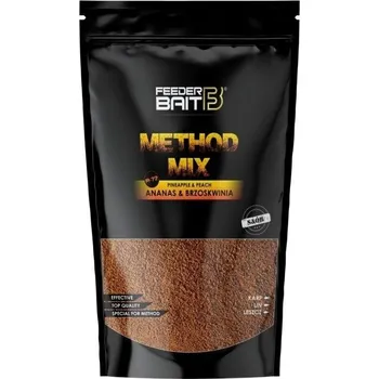Návnadová surovina Feeder Bait Methodmix R72 Ananas Broskev 800g