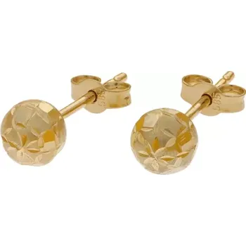 Náušnice Zlaté pecky do ucha Ø 5 mm