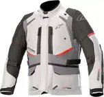 bunda ANDES DRYSTAR, TECH-AIR 5 kompatibilní, ALPINESTARS (světle šedá/tmavě šedá/černá/červená, vel. L)