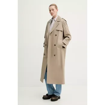 Dámský kabát Kabát Theory P0104402 béžová 80X, vel. L