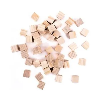 Set školních potřeb Kostki drewniane 15x15mm 49szt