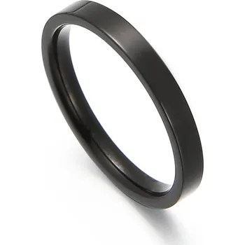Prsten Elenys pánský prsten-3mm-černý Velikost: 6 (EU: 51-53)