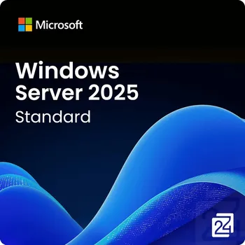 Operační systém MICROSOFT Win Svr Std 2025 ENG 1pk OEM 16Cr APOS AddLic EP2-25387
