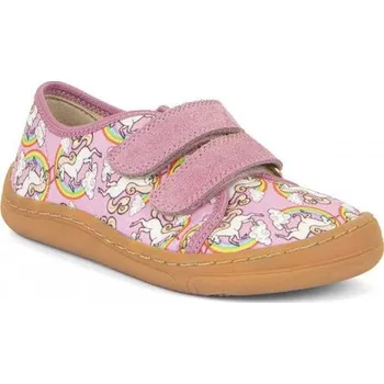 Dívčí tenisky Froddo Dětské barefoot tenisky G1700379-4 White/Pink, 32