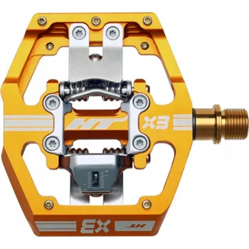 Pedál na kolo Nášlapné pedály HT Components HT-X3T oranžové