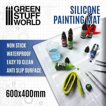 Green Stuff World Silicone Painting Mat 600x400mm (Green Stuff World)