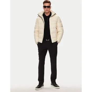 Pánská bunda BOSS Zimní bunda H-Calando1 50520200 Écru Regular Fit 56