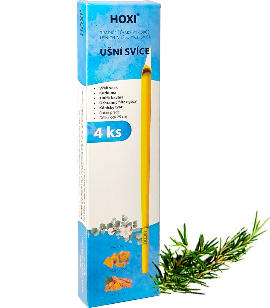 Ušní svíce HOXI s TYMIÁNEM 4ks