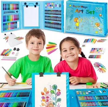 Pastelka VELKÁ UMĚLECKÁ SADA PRO PASTELKY KUFR PASTELKY FIXY FIXY