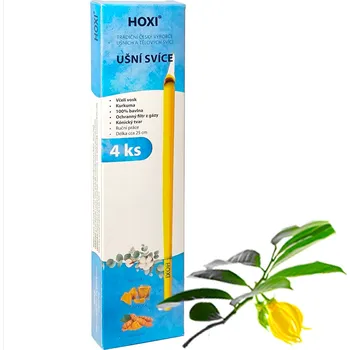 Ušní svíce HOXI s YLANG YLANG 4ks