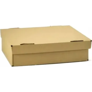 Krabice na pečivo Futrale Krabice na cukroví 375x305x105 mm 10 ks Hnědá