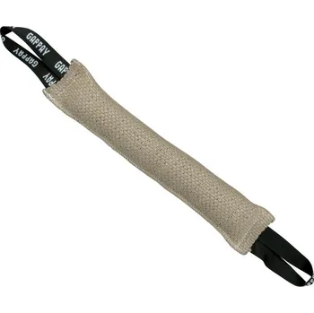 Hračka pro psa Gappay Pešek jutový, šitý, 2 poutka 9x50cm