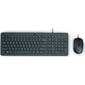 HP HP- 150 Wired Mouse and Keyboard HUN 240J7AA#AKC